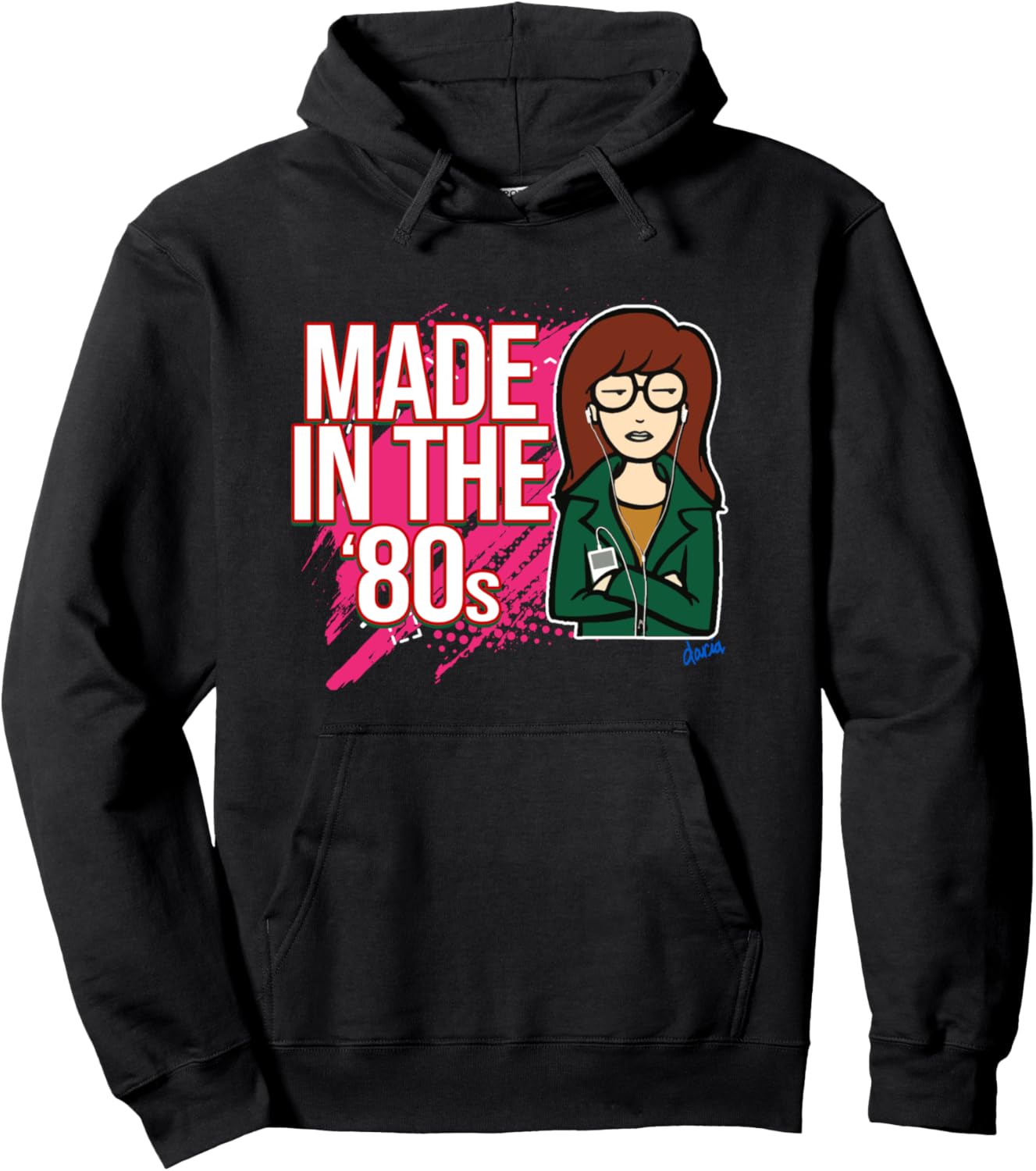 Mademark x Daria Made in the 80s Pullover Hoodie for Comfort