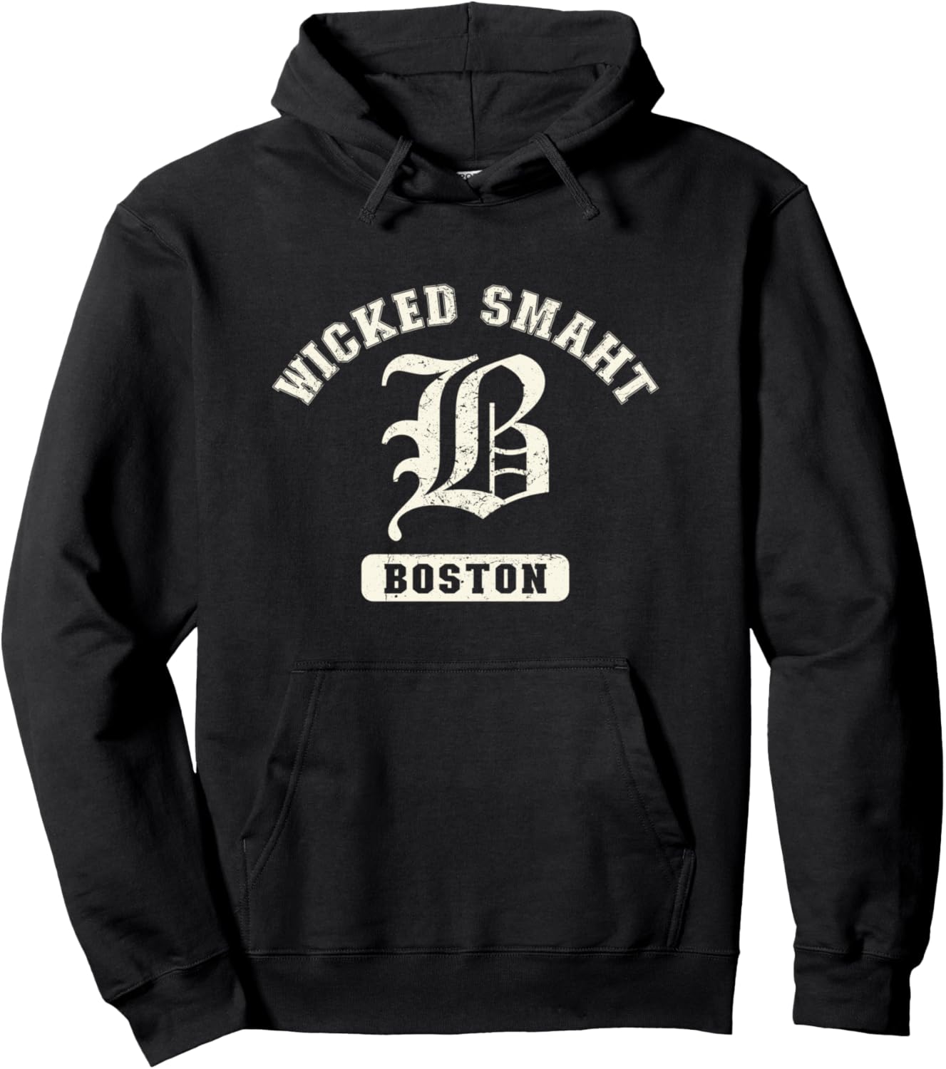Wicked Smaht Boston Hoodie - Smart & Stylish!