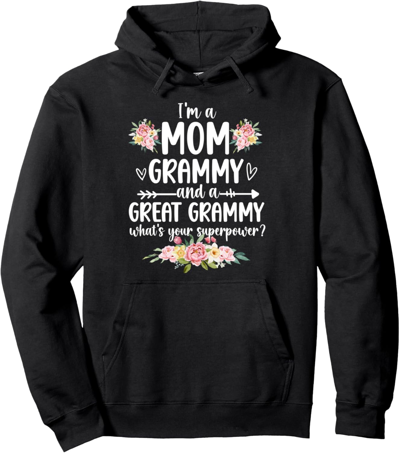 Great Grammy Superpower Hoodie - Perfect Gift!