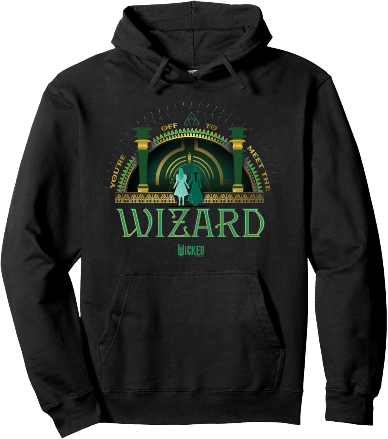 Wizard-Worthy Wicked Pullover Hoodie
