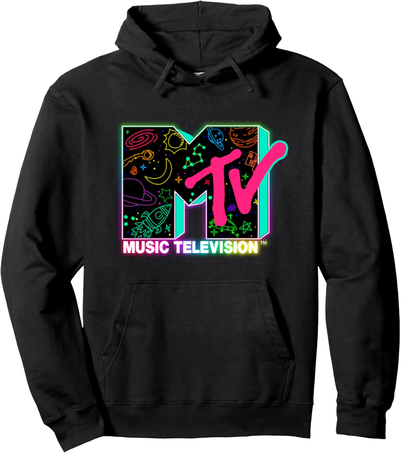 Mademark x MTV Intergalactic Pullover Hoodie for Ultimate Comfort