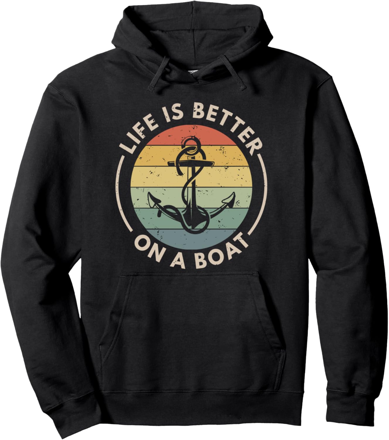 Nautical Sailor Hoodie: Better Boat Life! 