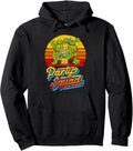 TMNT Vintage 80s Pizza Friends Distressed Pullover Hoodie
