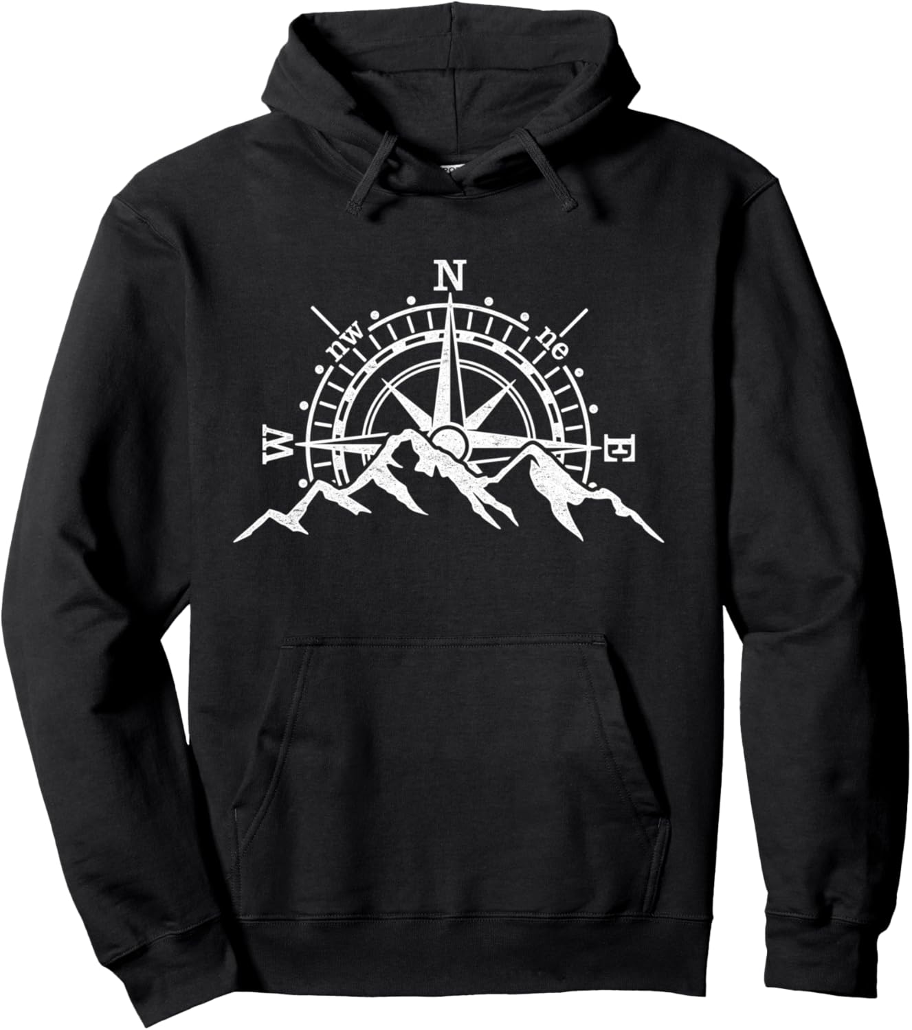 Adventure Compass Mountain Hoodie