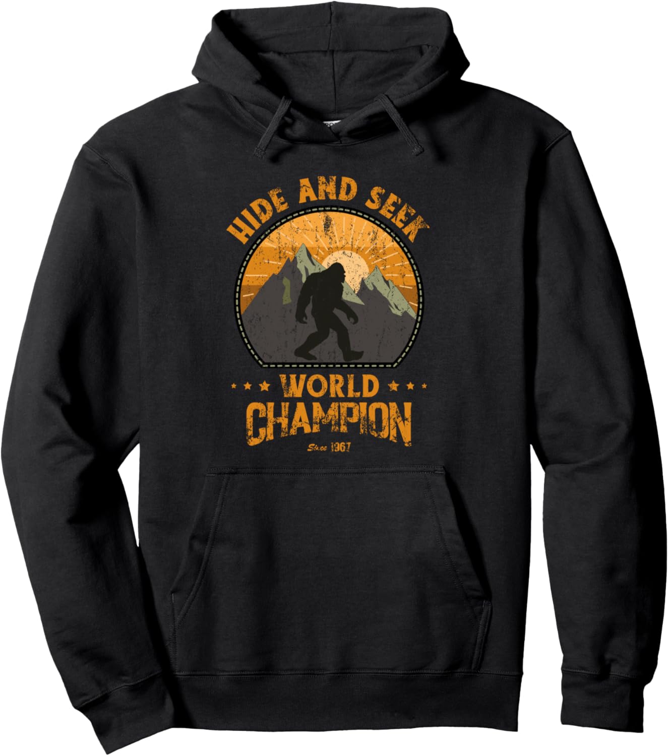 Bigfoot Hide and Seek Champion Hoodie