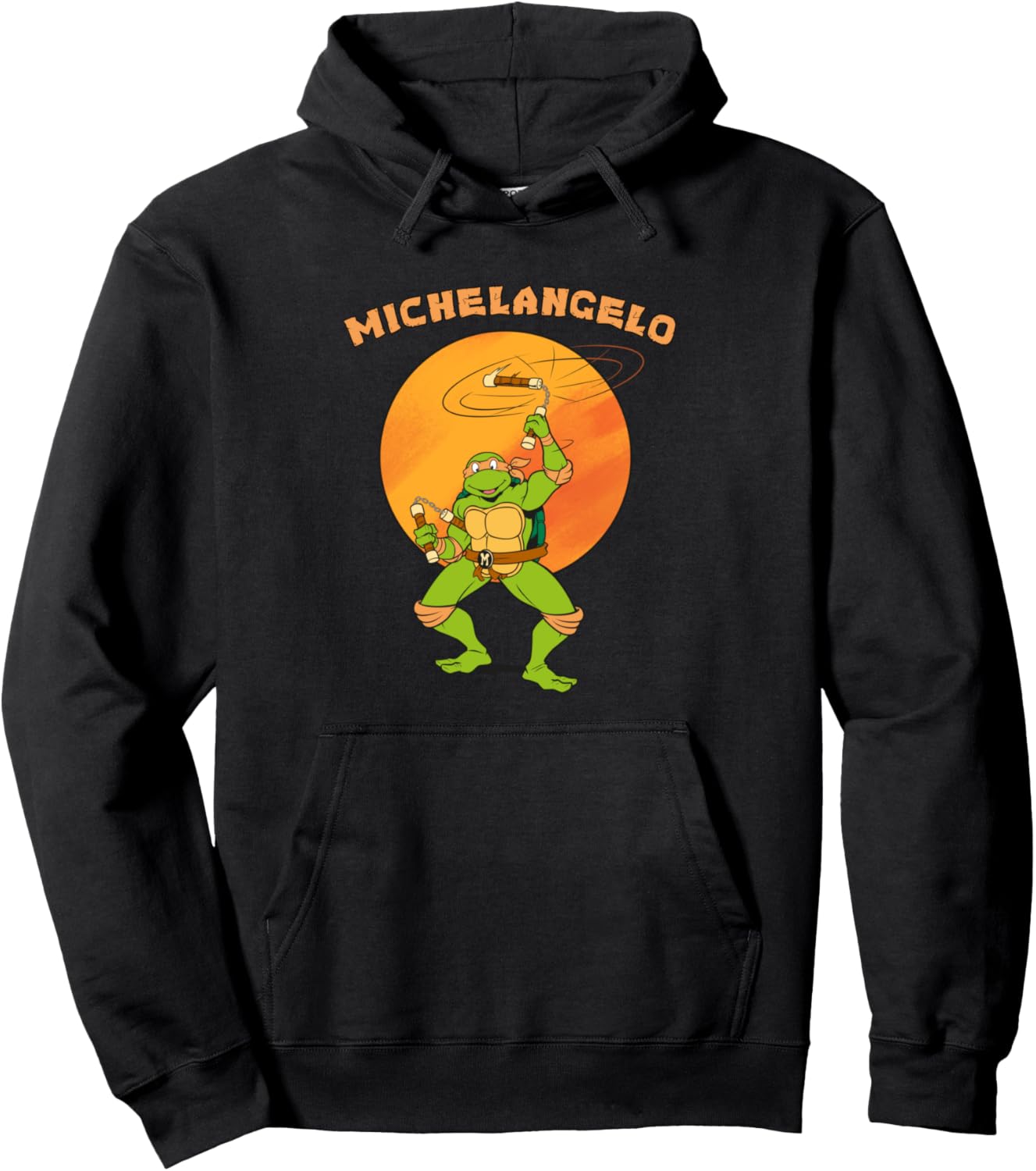 Michelangelo Standing Tall Pullover Hoodie for All Ages