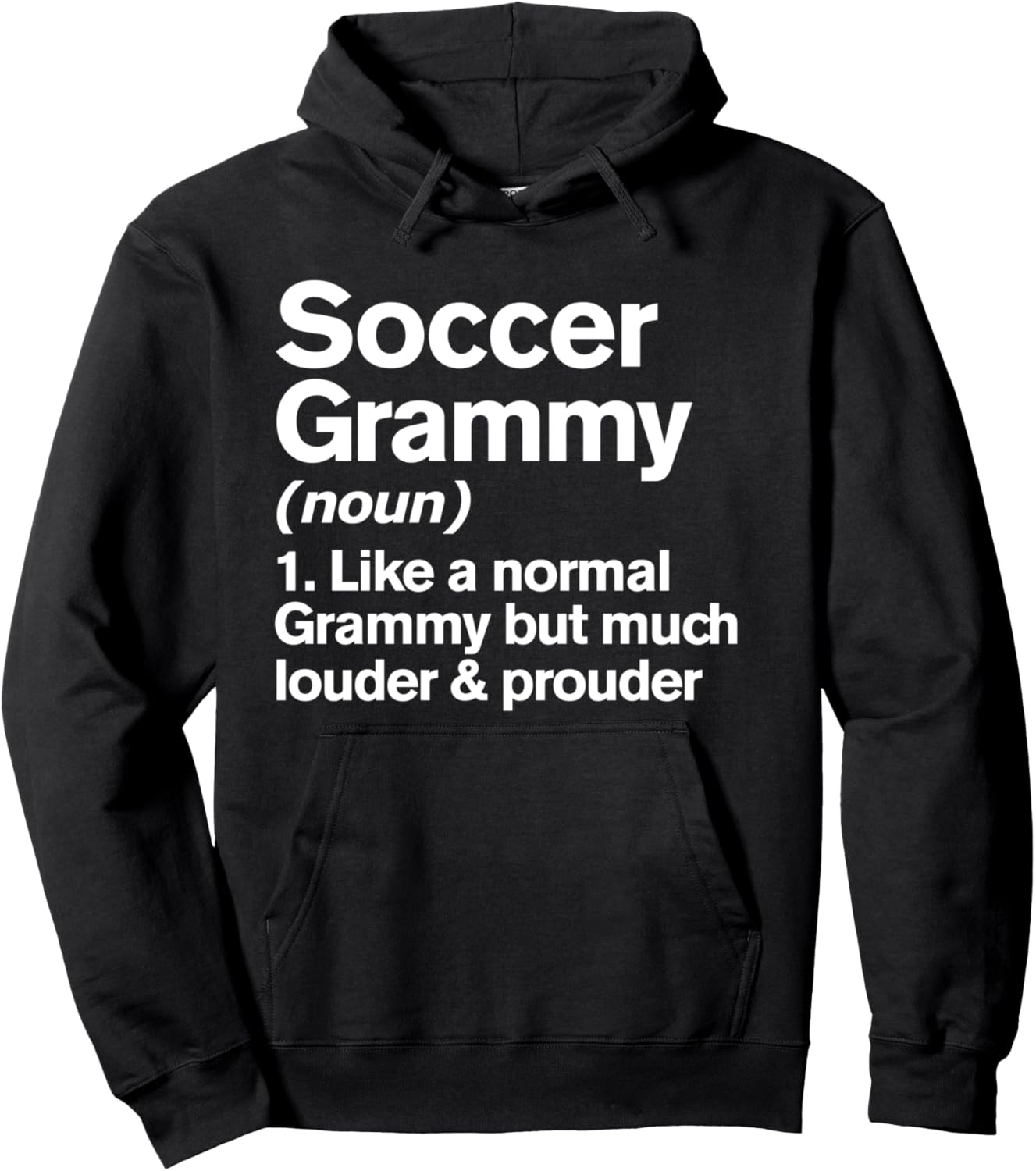 Soccer Grammy Proud Hoodie