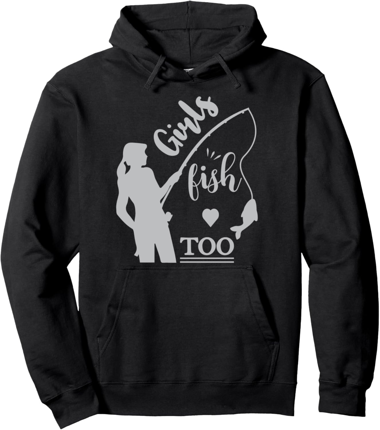 Hot Spot Fishing Pullover: Reel Girls Fish Too!