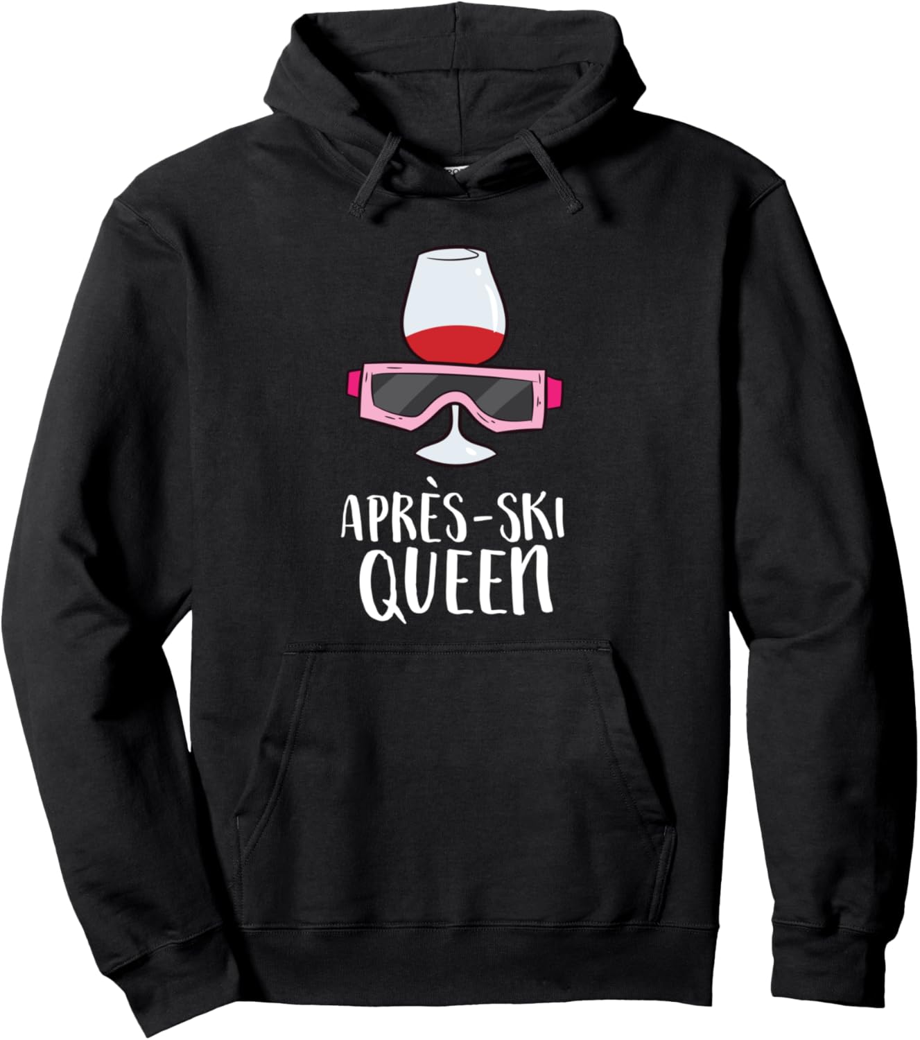 Apres Ski Queen Hoodie - Cozy Chic!