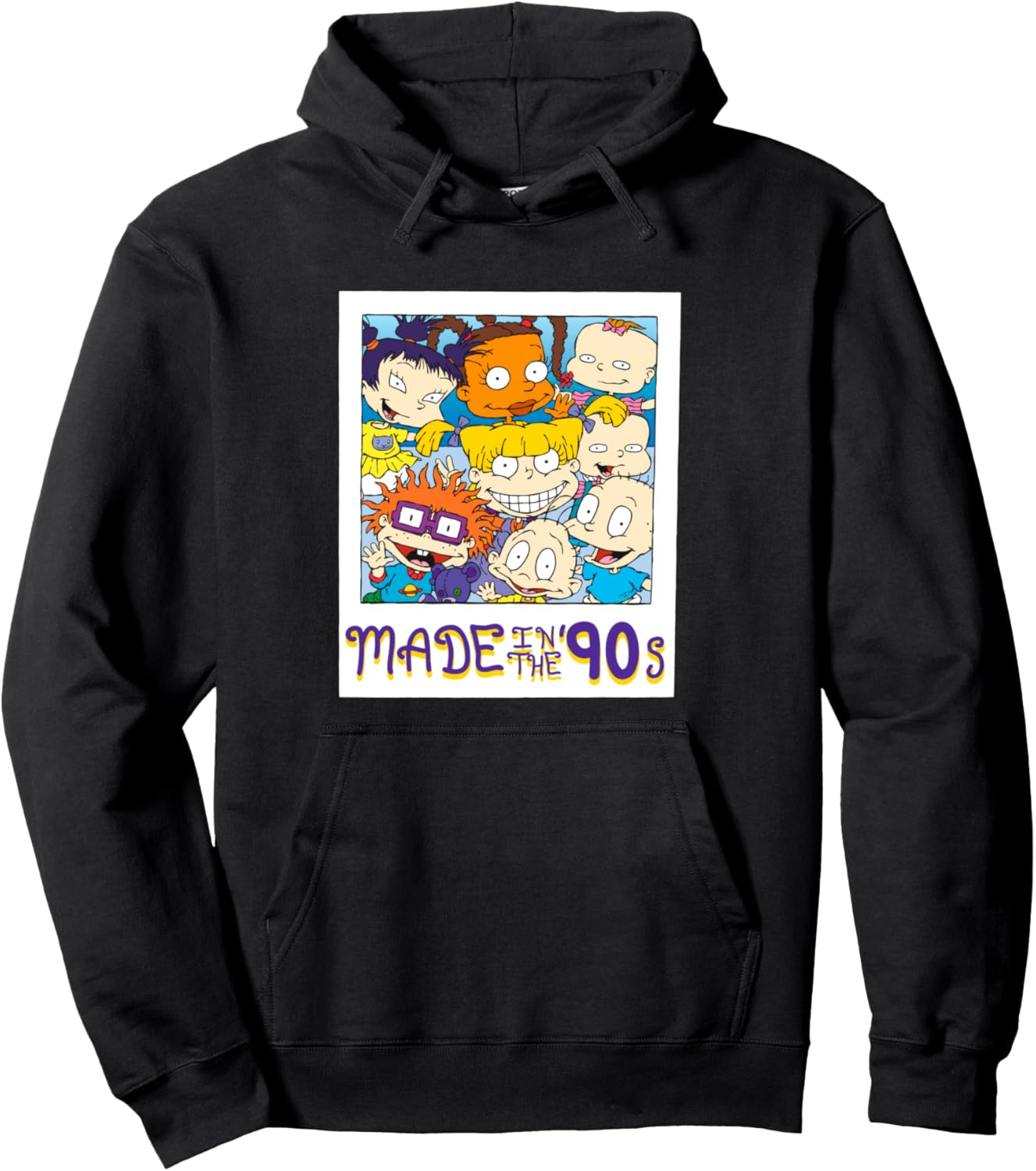 Mademark Rugrats Made in the 90s Pullover Hoodie for Nostalgia