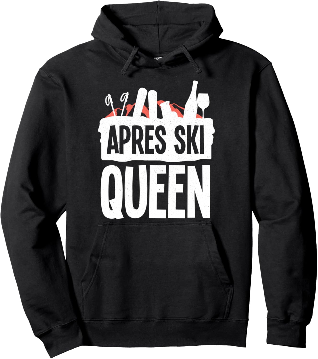 Cozy Apres Ski Hoodie for Winter Queens!