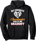 My Favorite Cheerleader Calls Me Grammy Pullover Hoodie - Funny Gift