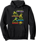 I am Smart, Funny, Brave, and Strong Pullover Hoodie - Playful