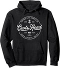 NAUTICAL Anchor Owls Head Maine Travel Pullover Hoodie - Coastal Pride