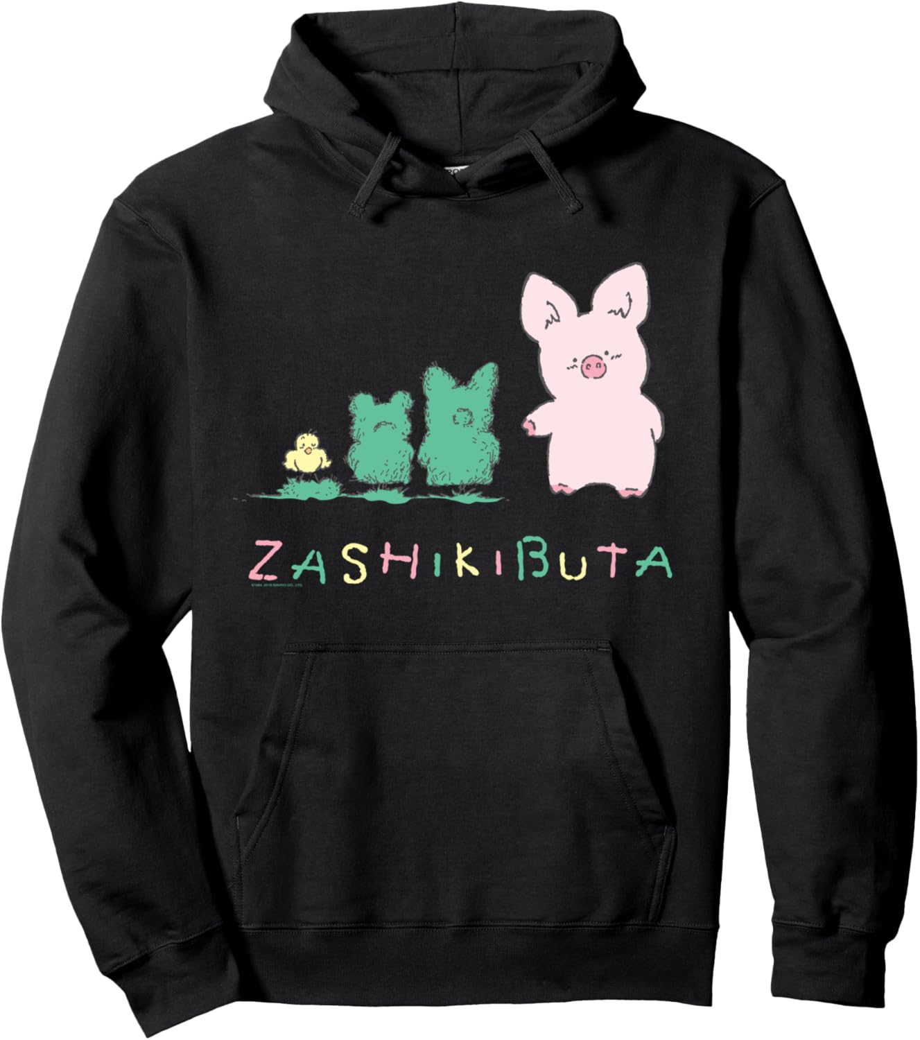Sanrio Zashikibuta and Friends Hoodie for Cozy Comfort