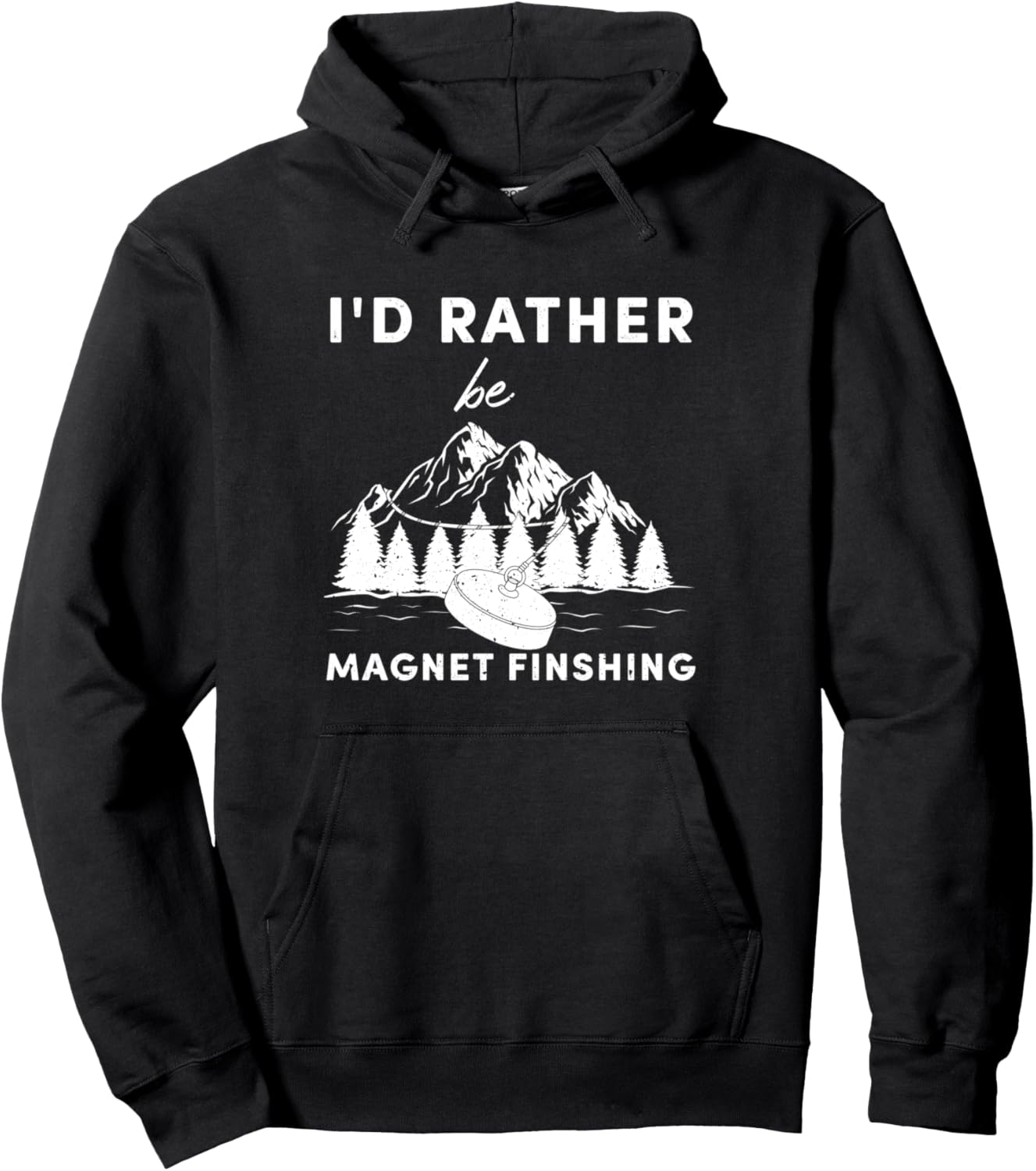 Magnet Fishing Hoodie for Treasure Hunters