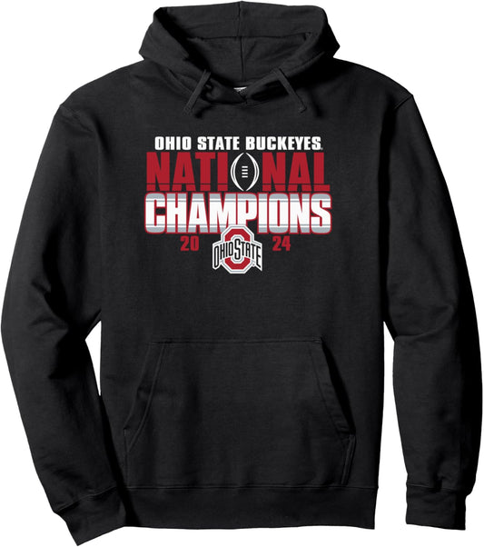2024 National Champs Black Hoodie - Elite Authentics
