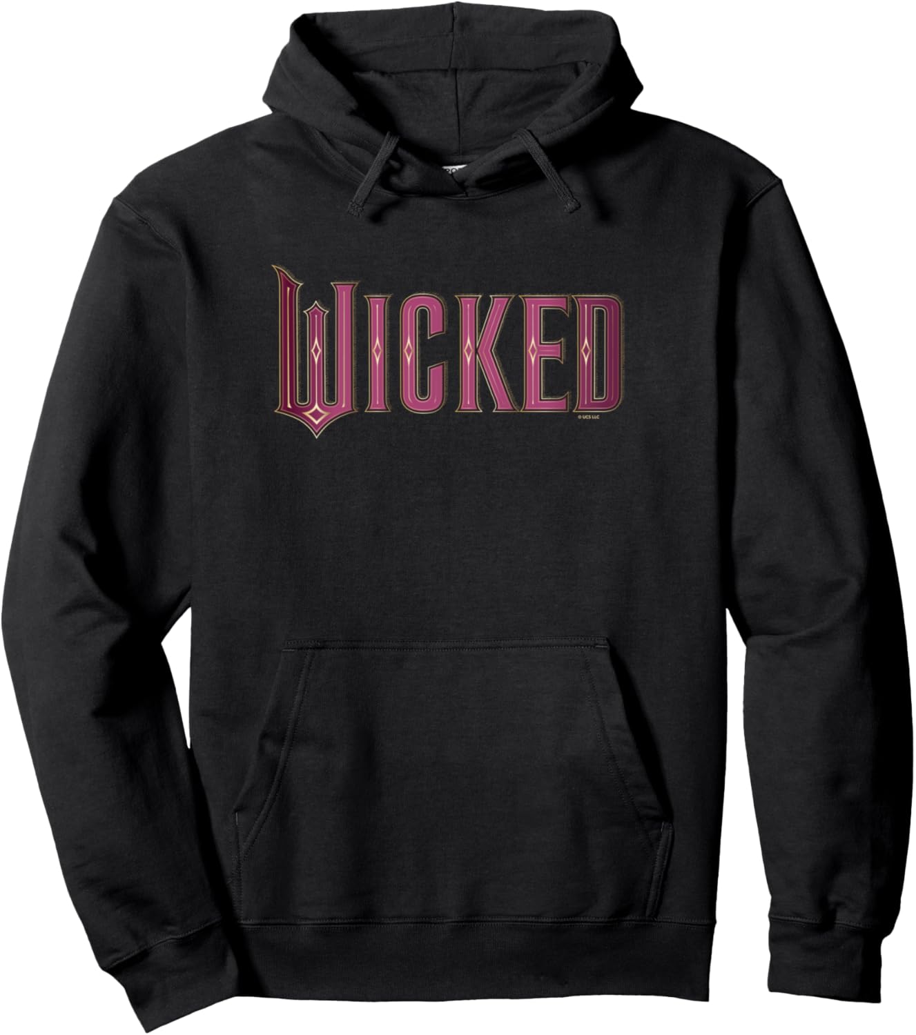 Glinda Pink & Gold Hoodie - Lustrous Style!