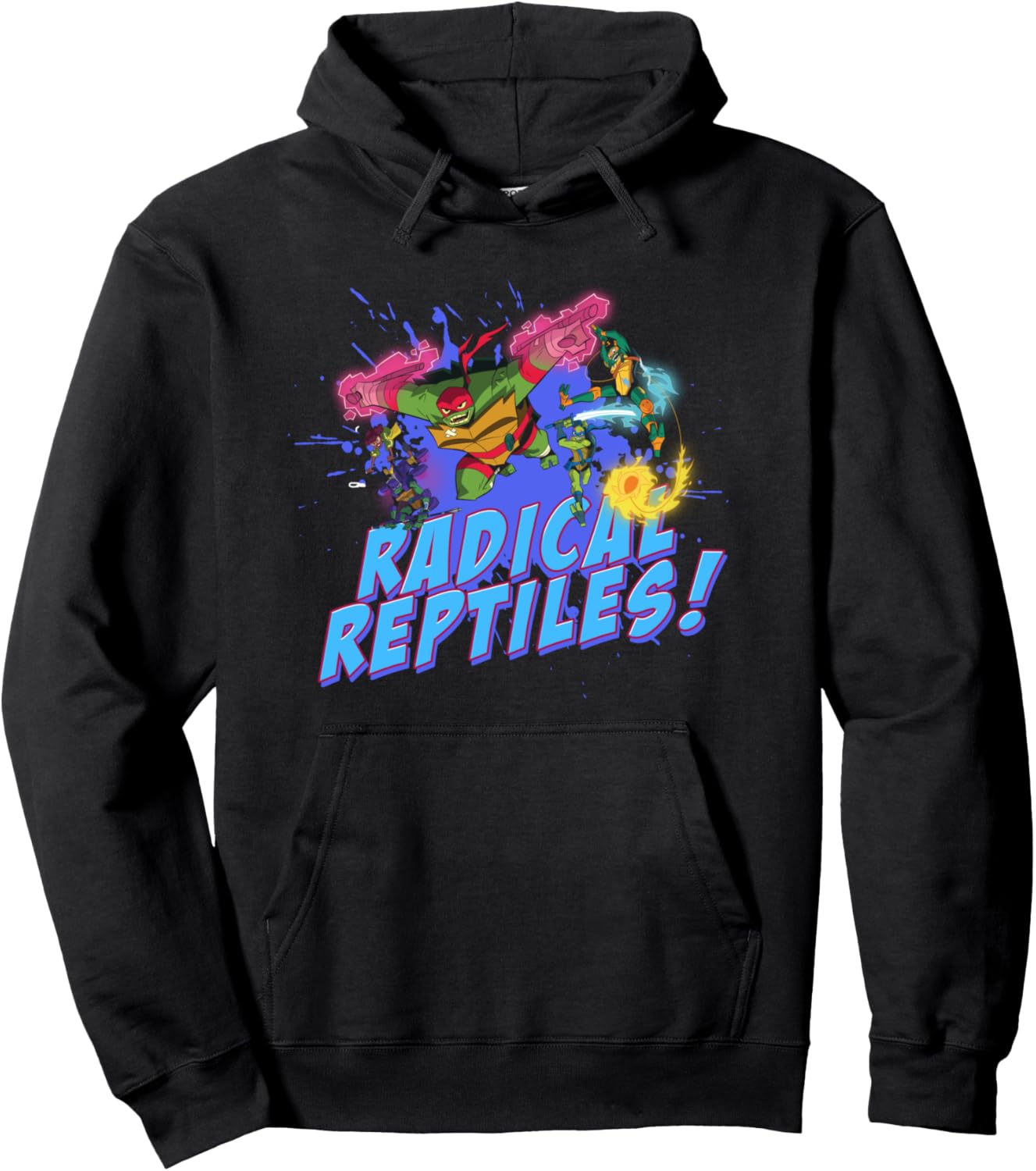 Radical Reptiles Pullover Hoodie for TMNT Fans - Classic Fit