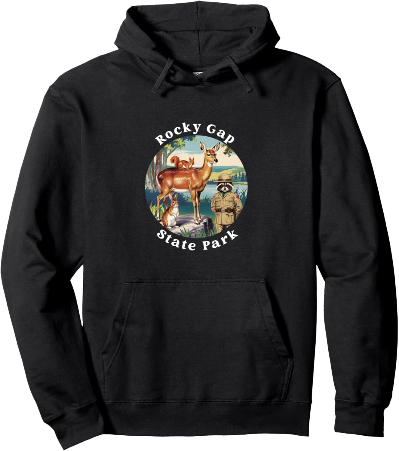 Rocky Gap State Park Hoodie: Your Ultimate MD Travel Souvenir!