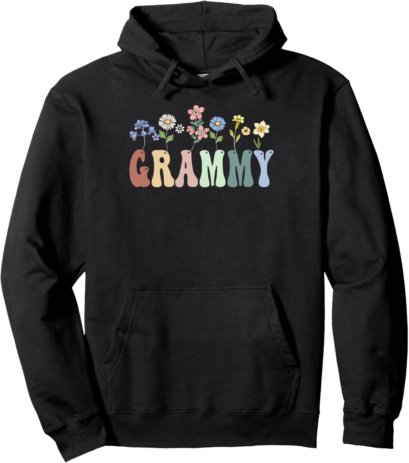 Wildflower Floral Grammy Hoodie - Perfect Mother's Day Gift!