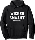 Wicked Smaaht Boston Pullover Hoodie - Funny College Gift