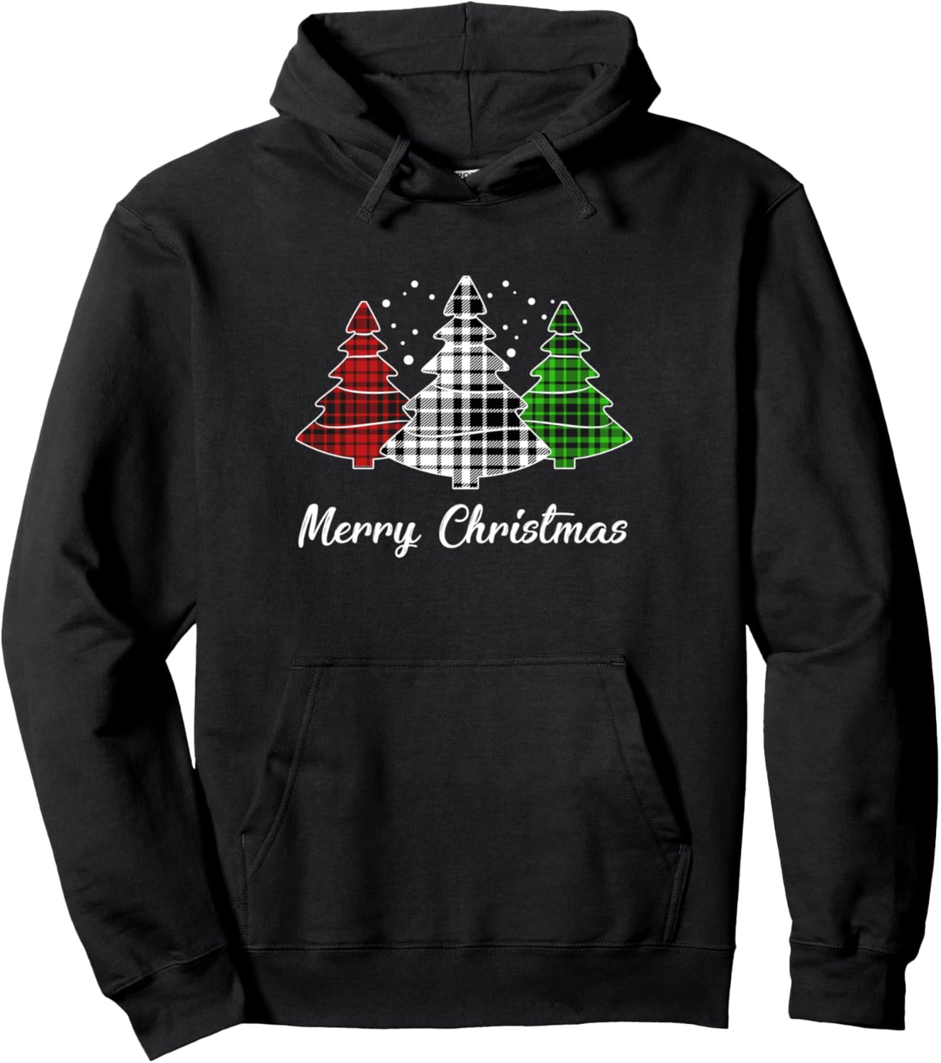 Cozy Hoodie with Festive Christmas Lights