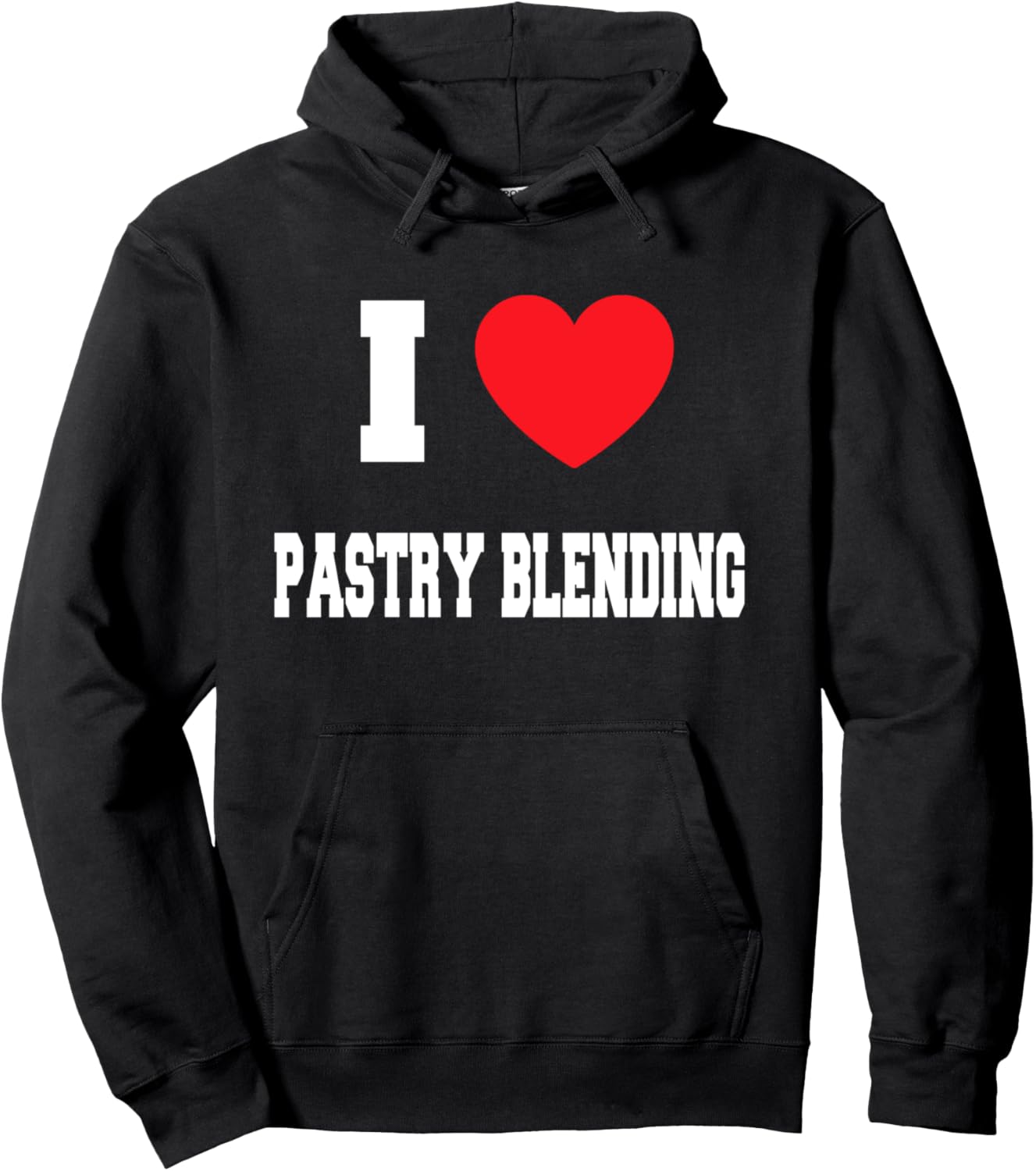 I Love Pastry Blending Hoodie - Cozy Comfort