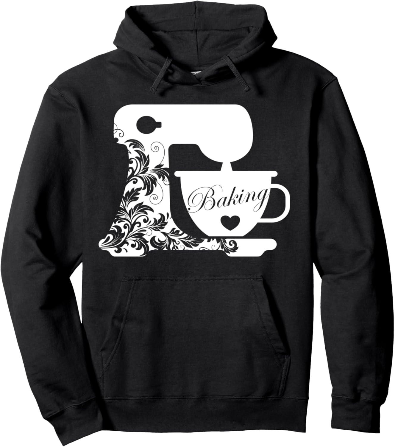 Baker's Delight Retro Floral Hoodie