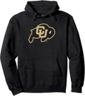 Colorado Buffaloes Icon Black Pullover Hoodie - Comfortable Game Day