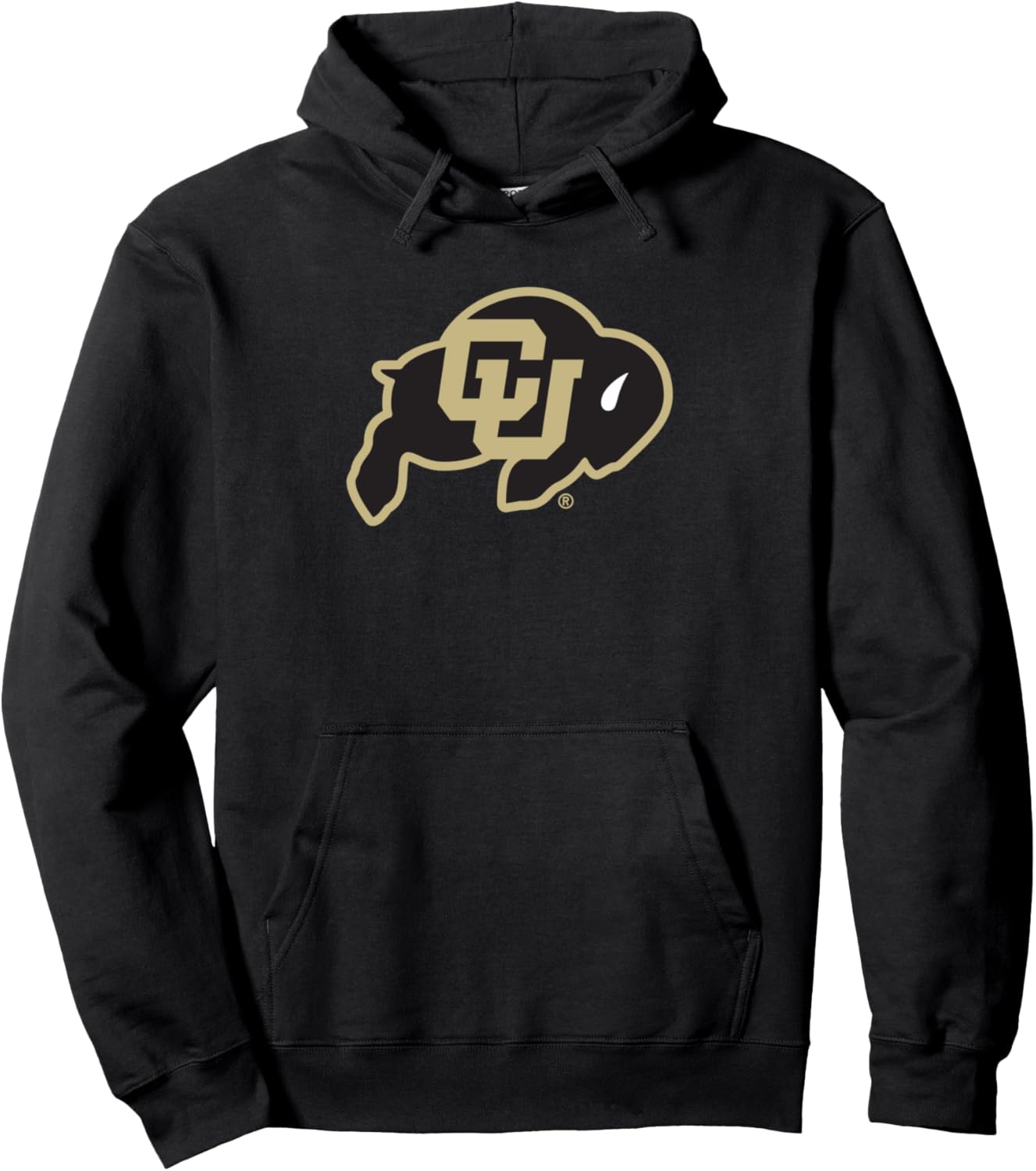Colorado Buffaloes Icon Black Pullover Hoodie for True Fans
