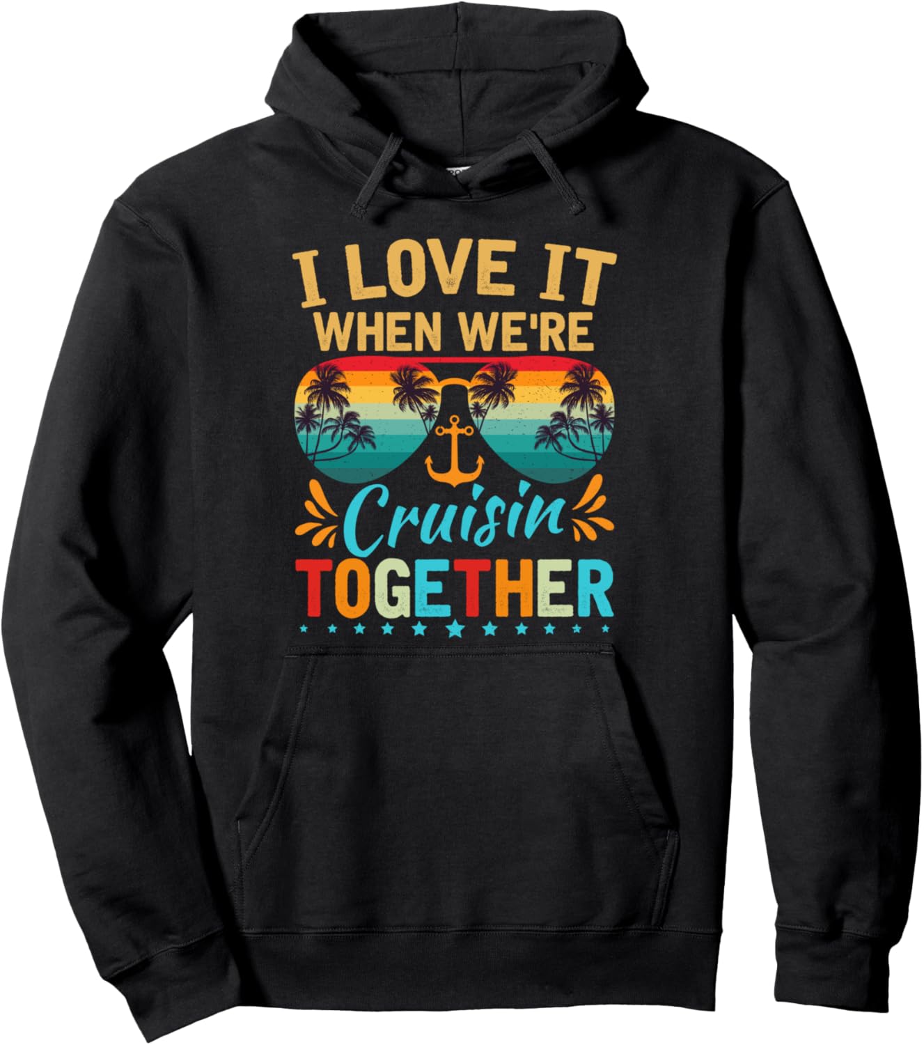 Cruise Ship Vacation Couples Pullover
