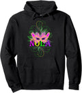 Purple Mardi Gras Hoodie - Stylish & Festive!