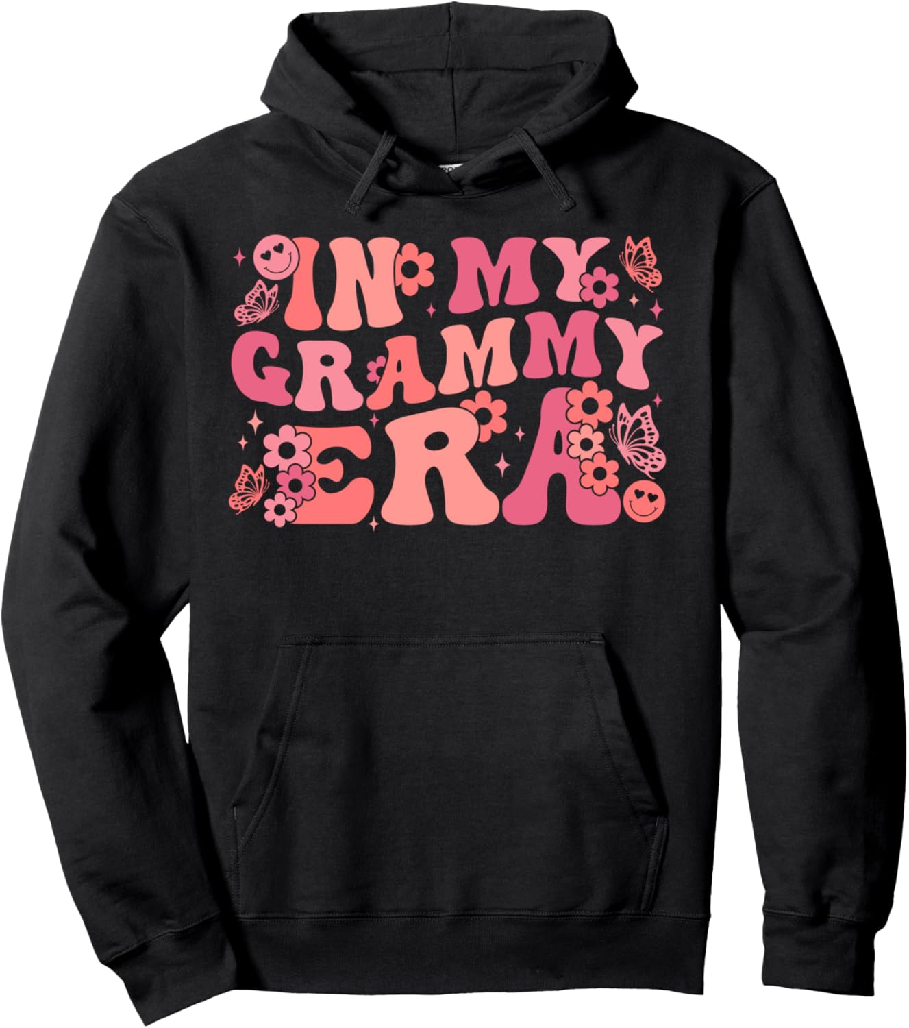 Retro 'Grammy Era' Hoodie for Grandma