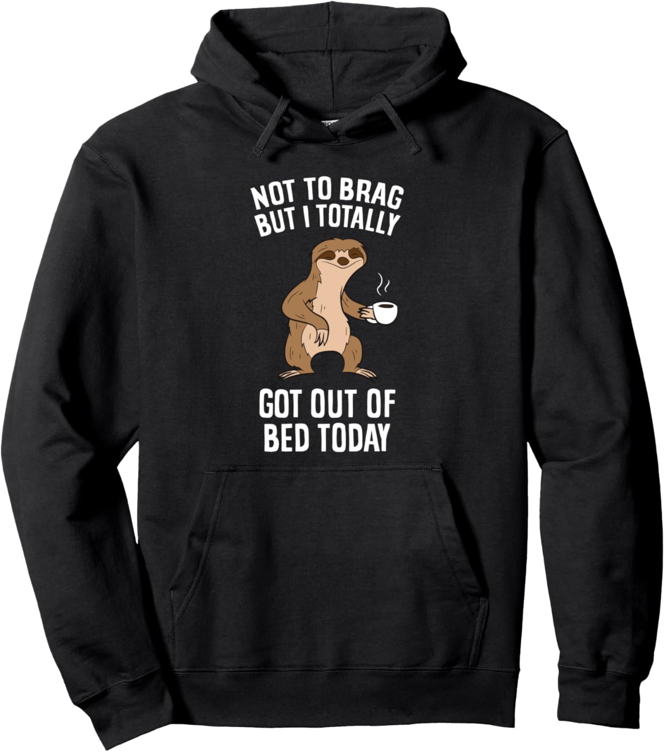 Lazy Yet Productive Sloth Hoodie 