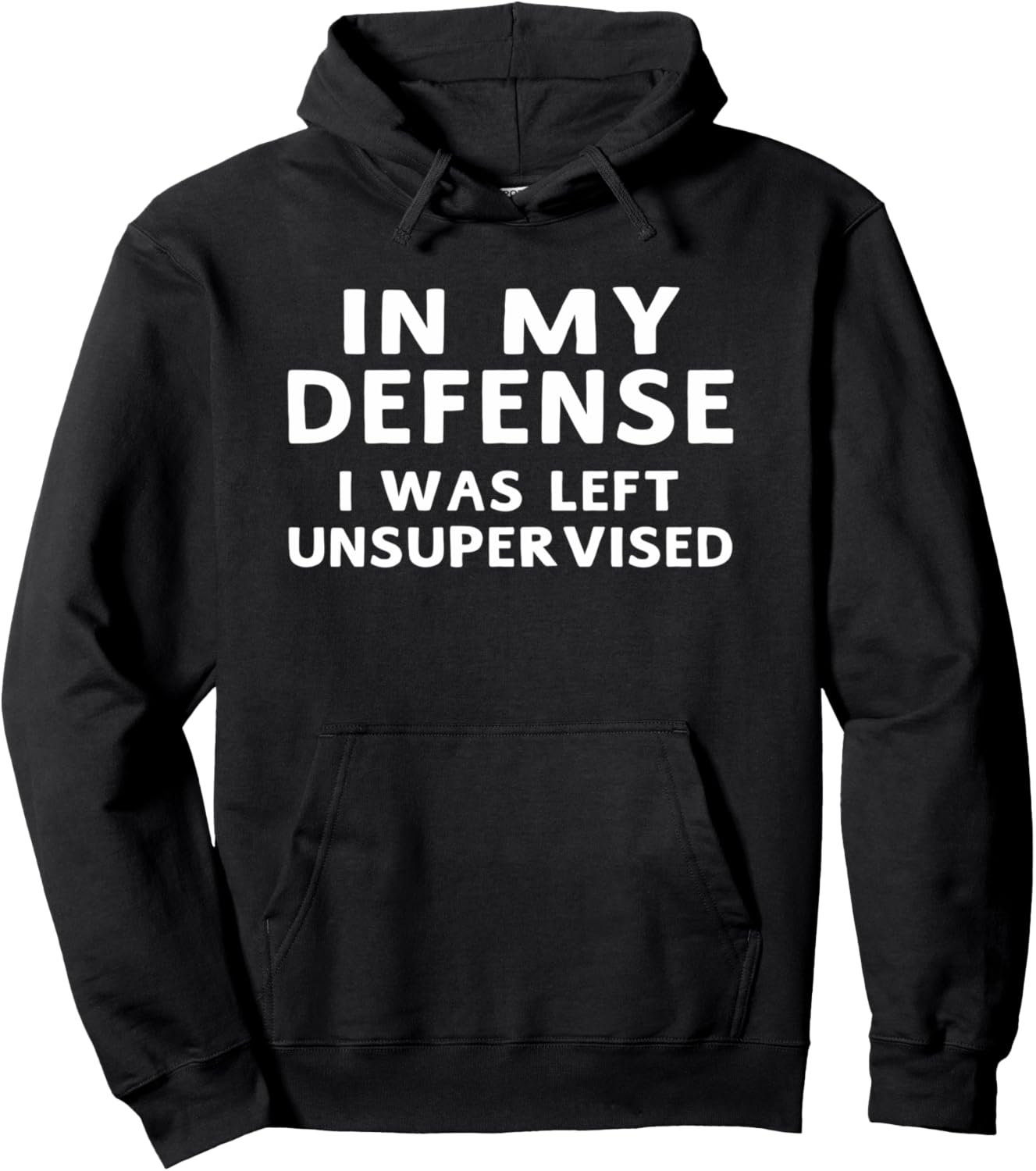 Unsupervised Humor Hoodie for Men & Women