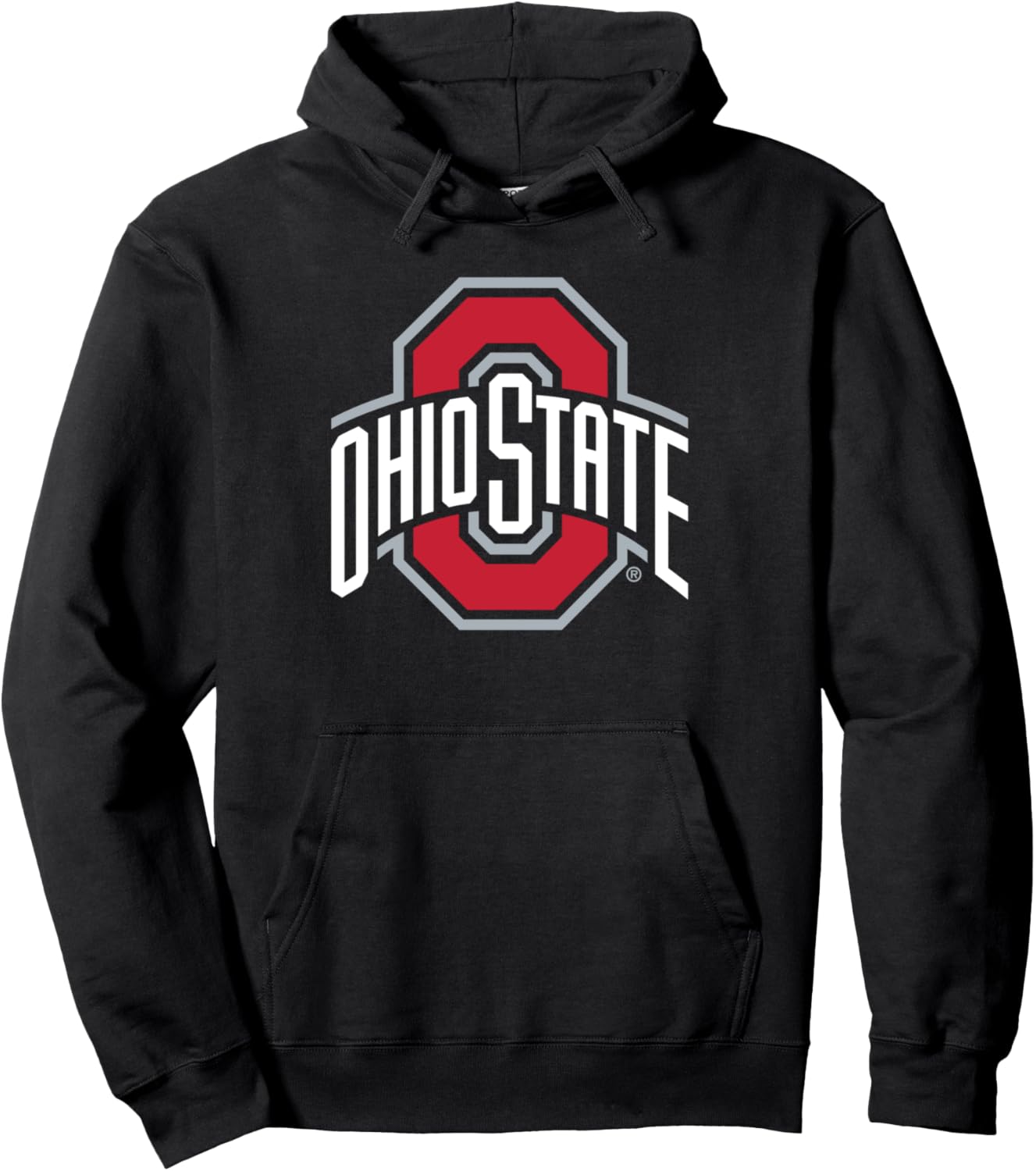 Ohio State Buckeyes Icon Logo Black Pullover Hoodie Review