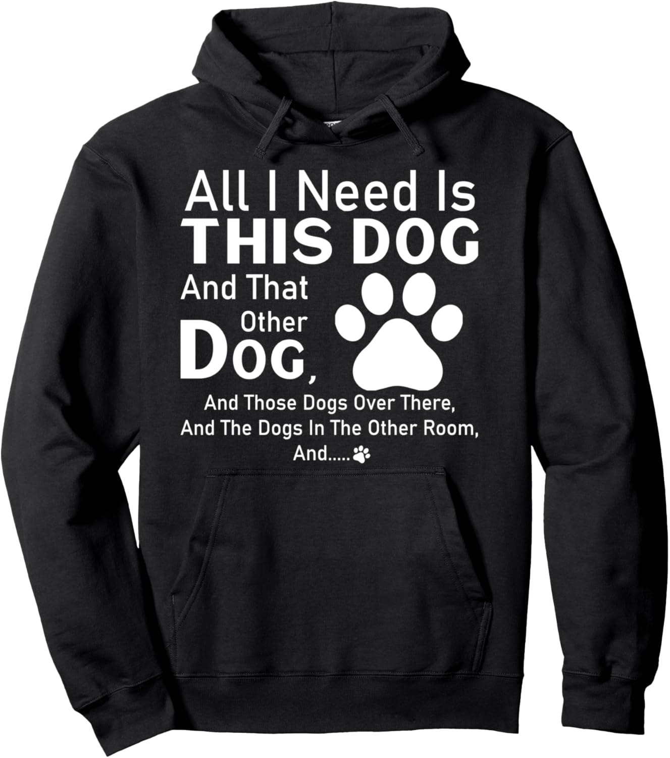 Dogs Lover Pullover Hoodie - Embrace the Joy of Paws