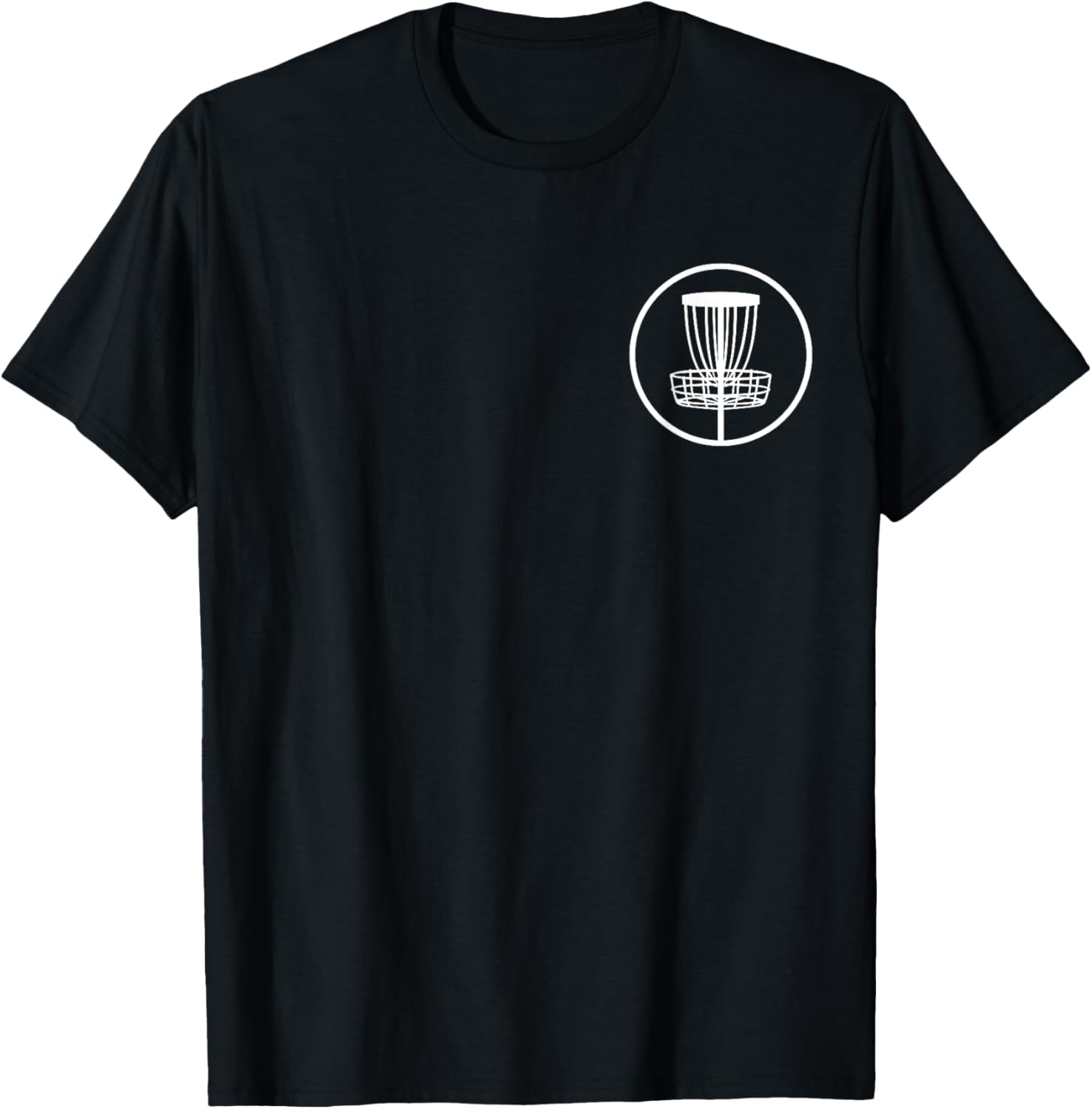 Men's Chest Logo Disc Golf Tee