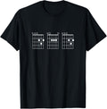 DAD Guitar Chords Tee - Perfect Gift for Guitarist Dad