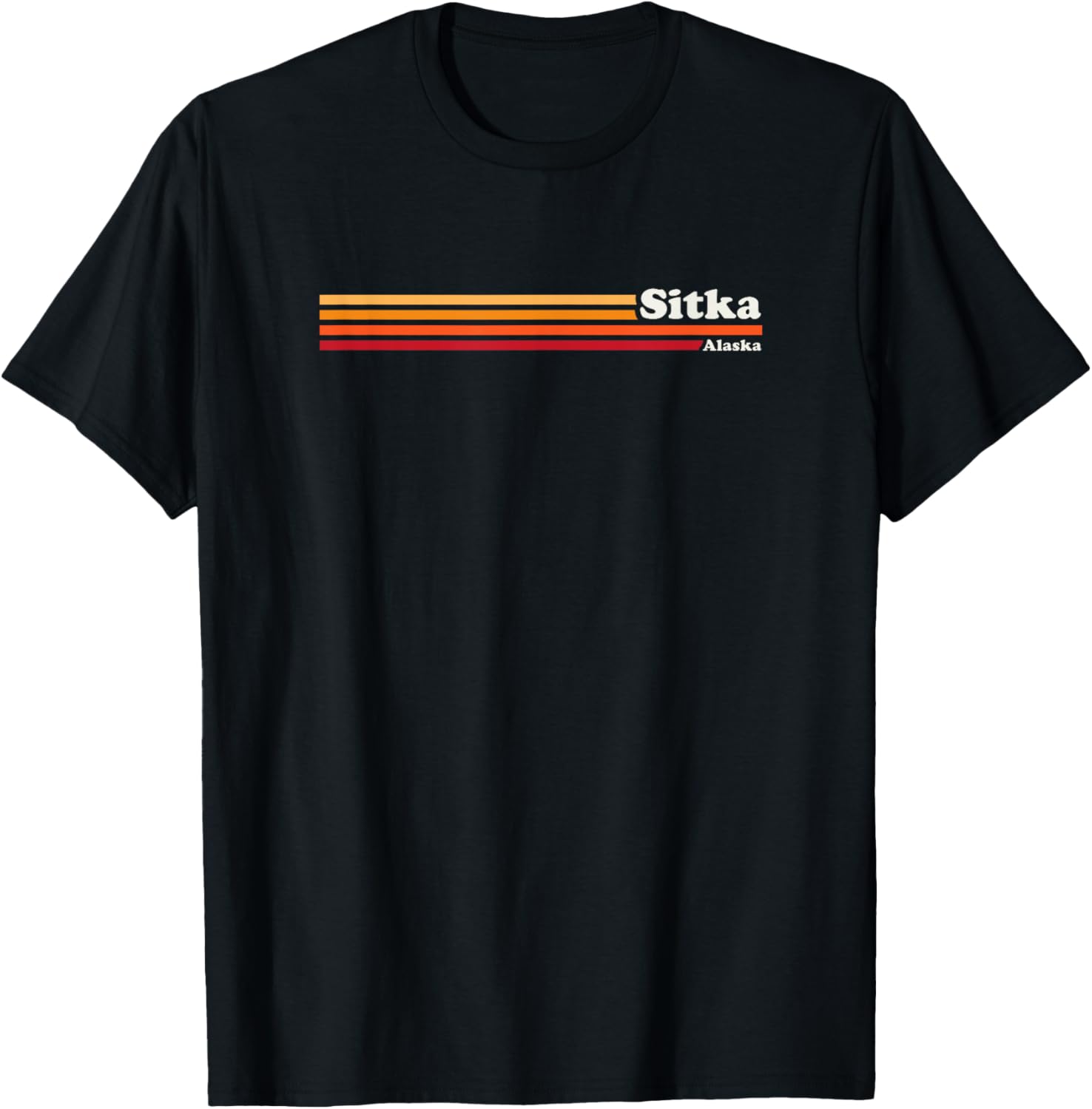 Retro Sitka AK Tee - Vintage 80s Style