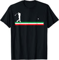 Italian Dad Golf Italy Flag Tee