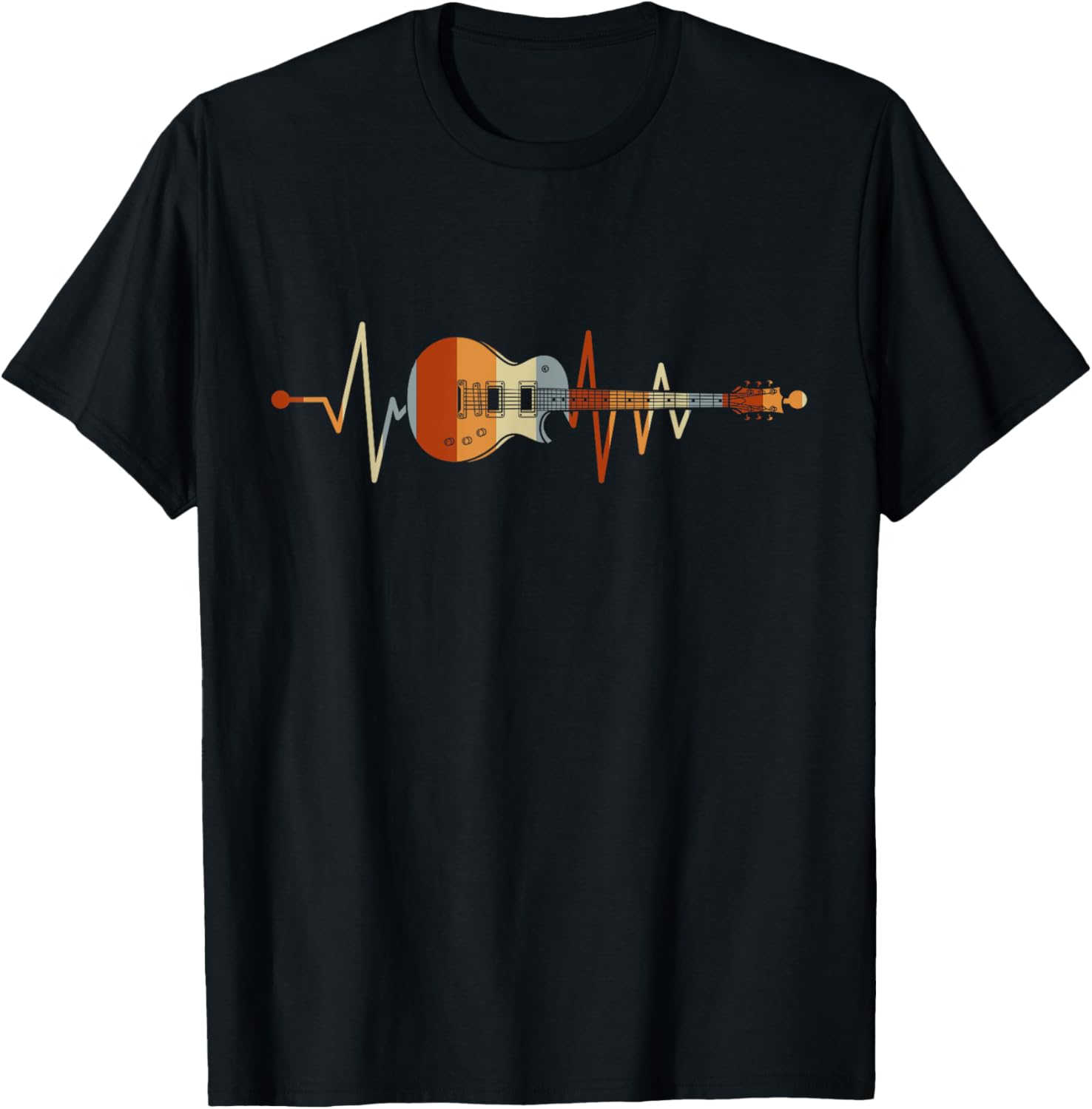 Rock Your World with Heartbeat Guitar Shirt