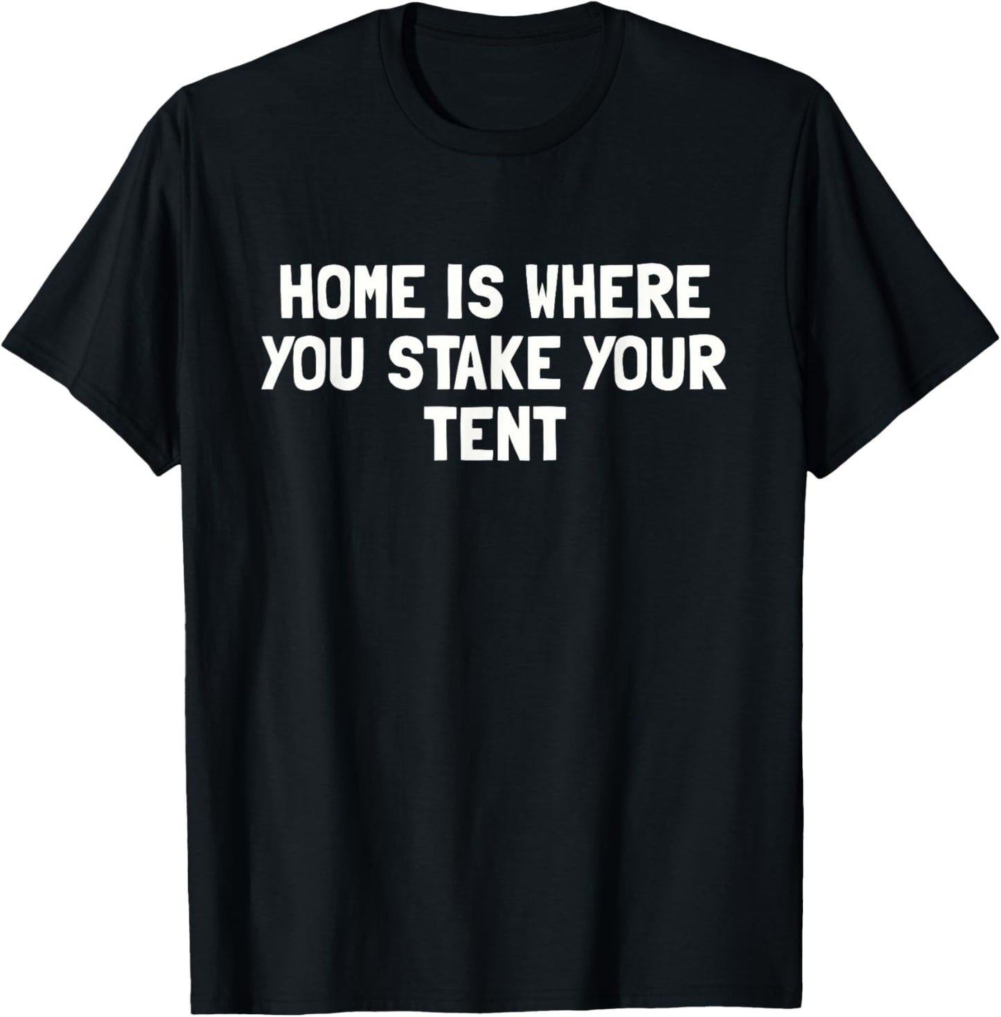 Camping Lovers Tee: Stake Your Tent!