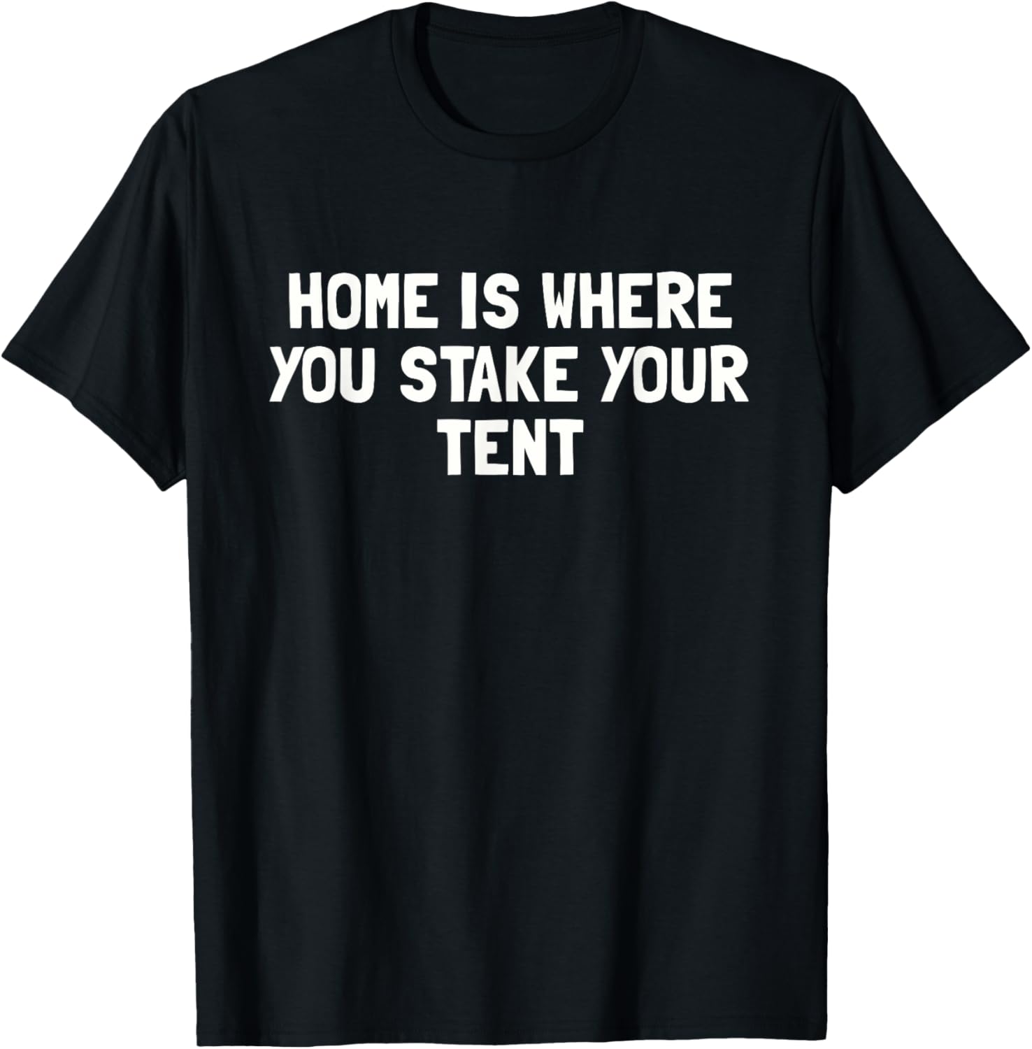 Camping Lovers Tee: Stake Your Tent!