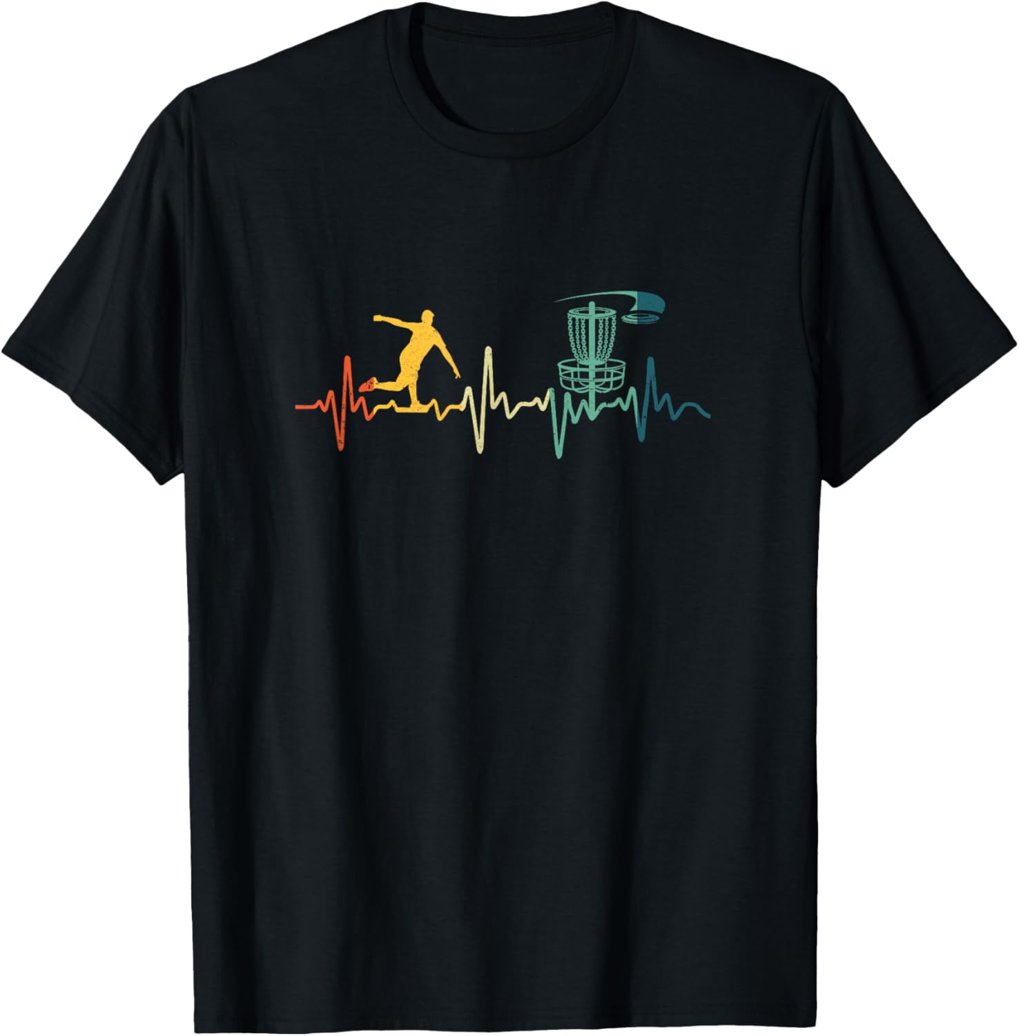 Heartbeat Disc Golf Player Tee