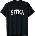 Vintage Sitka AK Sports Tee - Retro Style