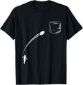 Pocket Design Frisbee Disc Golf Shirt for Disc Golfer T-Shirt