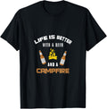 Camping Vibes Tee - Cheers to Beers