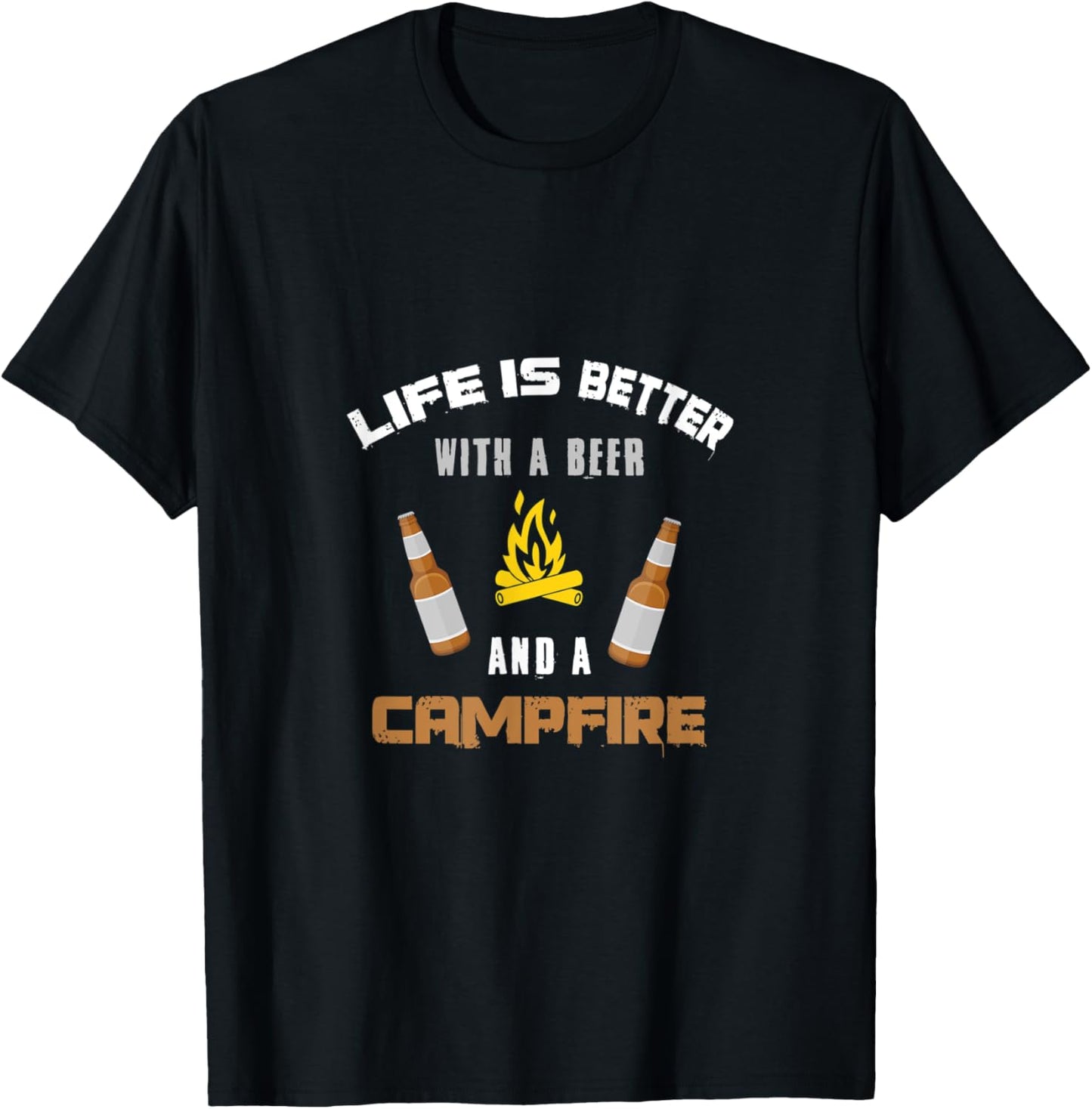 Camping Vibes Tee - Cheers to Beers 